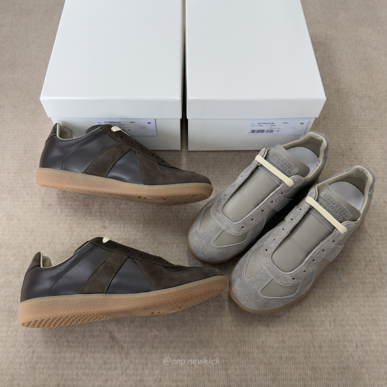 Maison Margiela Replica Ghost Grey Dark Brown S57ws0236 P1895 T8147 (11) - www.newkick.vip